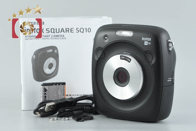【中古】FUJIFILM 富士フイルム instax SQUARE SQ10 ブラック インスタントカメラ