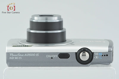 【中古】Canon キヤノン PowerShot A3500 IS シルバー コンパクトデジタルカメラ