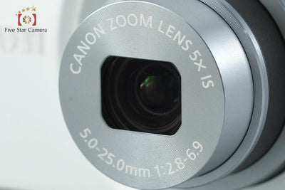 【中古】Canon キヤノン PowerShot A3500 IS シルバー コンパクトデジタルカメラ