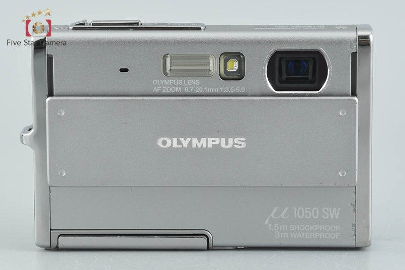 中古】OLYMPUS オリンパス μ1050SW シルバー コンパクトデジタルカメラ