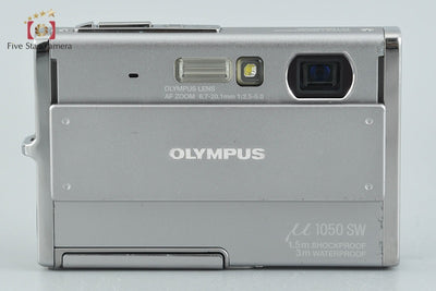 【中古】OLYMPUS オリンパス μ1050SW シルバー コンパクトデジタルカメラ