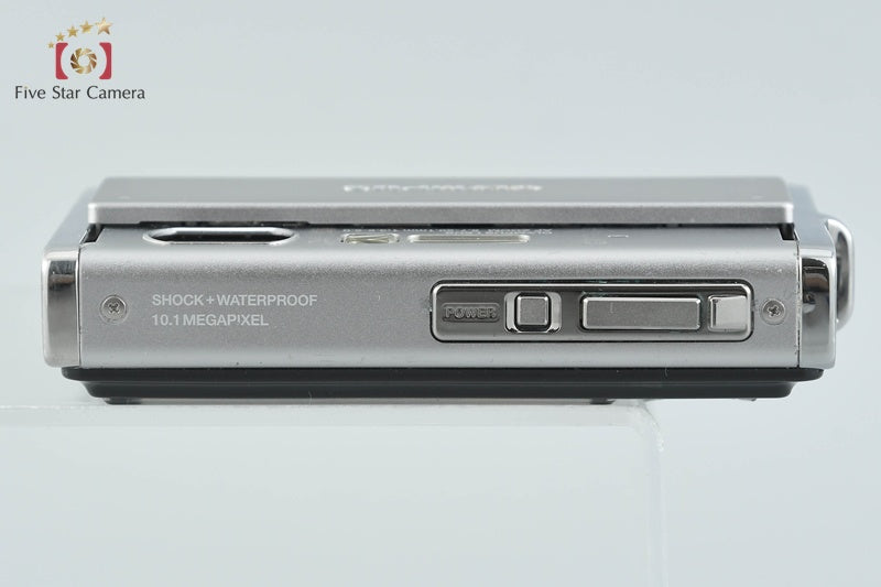 中古】OLYMPUS オリンパス μ1050SW シルバー コンパクトデジタルカメラ