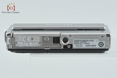 【中古】OLYMPUS オリンパス μ1050SW シルバー コンパクトデジタルカメラ
