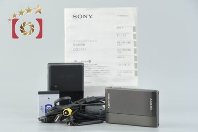 【中古】SONY ソニー Cyber-Shot DSC-TX1 グレー コンパクトデジタルカメラ