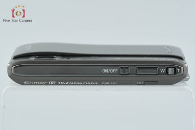 【中古】SONY ソニー Cyber-Shot DSC-TX1 グレー コンパクトデジタルカメラ