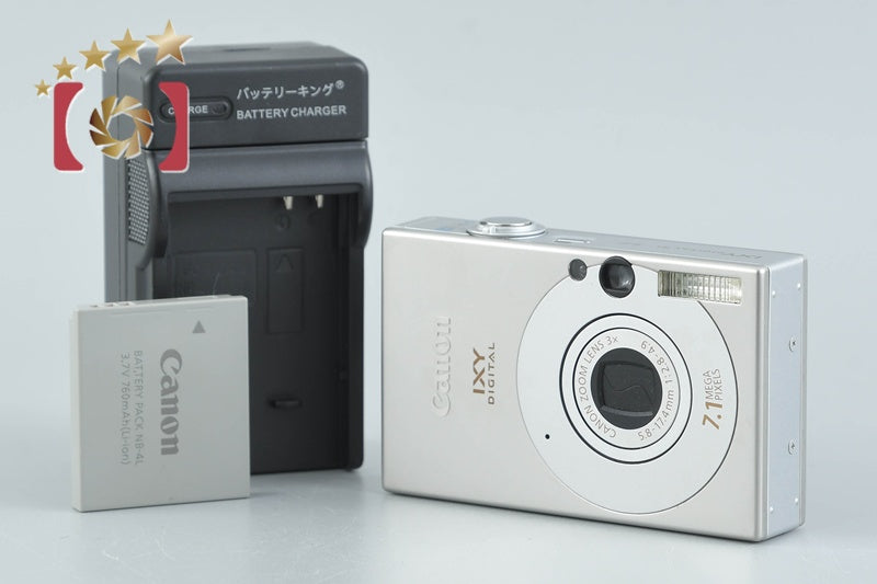 [Used] Canon IXY Digital 10 Silver Compact Digital Camera