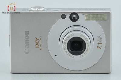 【中古】Canon キヤノン IXY Digital 10 シルバー コンパクトデジタルカメラ