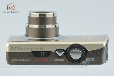 【中古】Canon キヤノン IXY Digital 920 IS ゴールド コンパクトデジタルカメラ