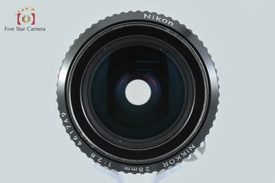 【中古】Nikon ニコン Ai NIKKOR 28mm f/2.8