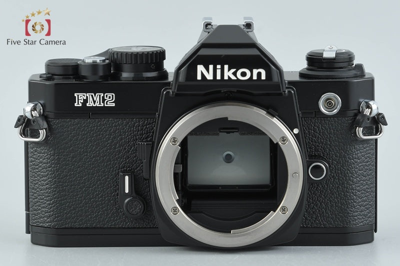 Nikon New FM2（黒）後期 本体のみ 中古キズあり 動作品