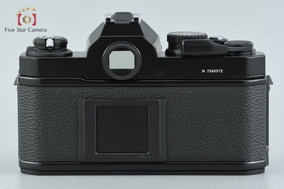 【中古】Nikon ニコン ニュー FM2 後期 ブラック フィルム一眼レフカメラ
