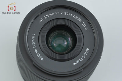 【中古】VILTROX ビルトロックス AF 25mm f/1.7 STM ASPH ED IF ソニーEマウント用 元箱付き