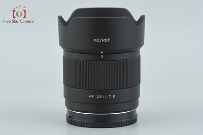 【中古】VILTROX ビルトロックス AF 25mm f/1.7 STM ASPH ED IF ソニーEマウント用 元箱付き