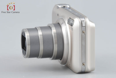 【中古】FUJIFILM 富士フイルム FinePix JZ300 シャンパンゴールド コンパクトデジタルカメラ 元箱付き