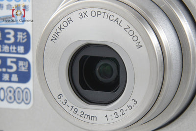【中古】Nikon ニコン COOLPIX L6 チタンシルバー コンパクトデジタルカメラ