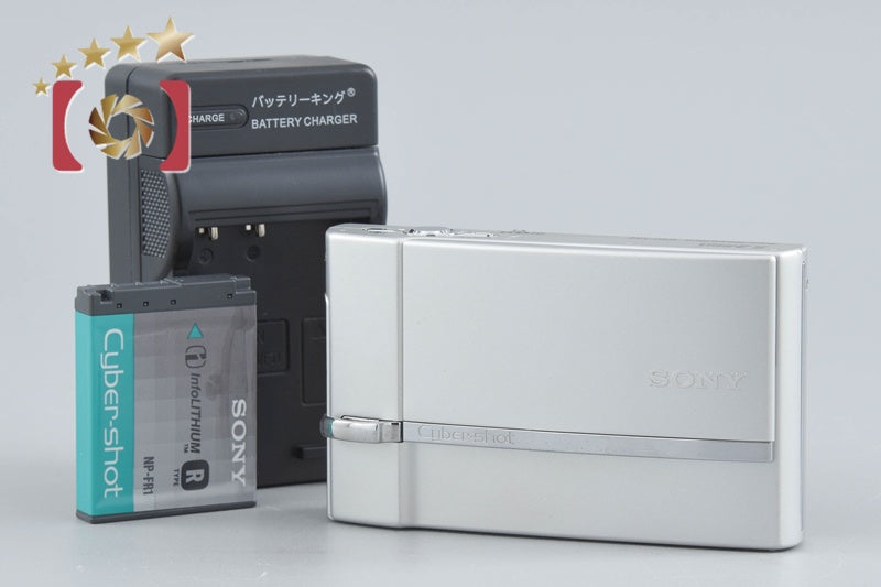 中古】SONY ソニー Cyber-Shot DSC-T30 シルバー デジタルスチルカメラ