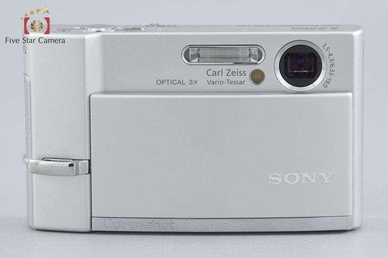 中古】SONY ソニー Cyber-Shot DSC-T30 シルバー デジタルスチルカメラ