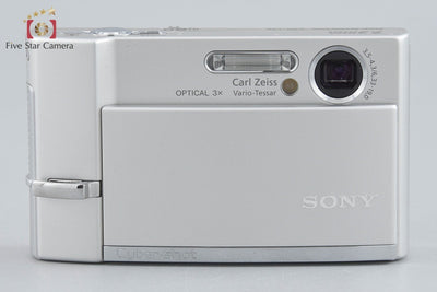 【中古】SONY ソニー Cyber-Shot DSC-T30 シルバー デジタルスチルカメラ