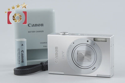 【中古】Canon キヤノン IXY 3 シルバー コンパクトデジタルカメラ