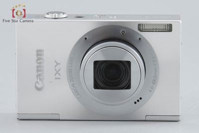 【中古】Canon キヤノン IXY 3 シルバー コンパクトデジタルカメラ