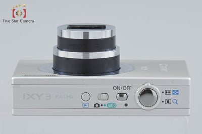 【中古】Canon キヤノン IXY 3 シルバー コンパクトデジタルカメラ