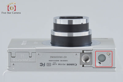 【中古】Canon キヤノン IXY 3 シルバー コンパクトデジタルカメラ