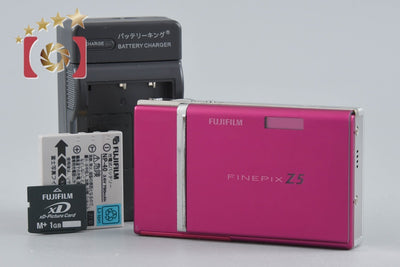 【中古】FUJIFILM 富士フイルム FINEPIX Z5fd ラズベリーレッド コンパクトデジタルカメラ