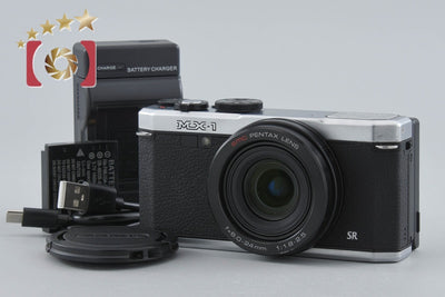 【中古】PENTAX ペンタックス MX-1 クラシックシルバー コンパクトデジタルカメラ