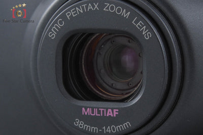 【中古】PENTAX ペンタックス ESPIO 140 ブラック コンパクトフィルムカメラ