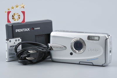 【中古】PENTAX ペンタックス Optio W30 シルバー 防水デジタルカメラ