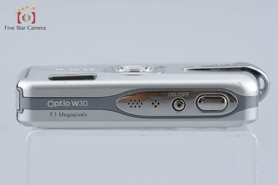 【中古】PENTAX ペンタックス Optio W30 シルバー 防水デジタルカメラ