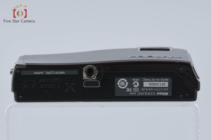 中古】Nikon ニコン COOLPIX S60 ワインレッド コンパクトデジタル