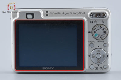 【中古】SONY ソニー Cyber-Shot DSC-W120 シルバー コンパクトデジタルカメラ