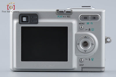 【中古】Casio カシオ EXILIM ZOOM EX-Z3 シルバー コンパクトデジタルカメラ