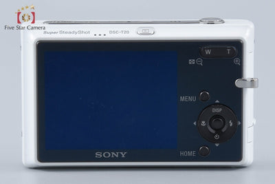 【中古】SONY ソニー Cyber-Shot DSC-T20 ホワイト デジタルスチルカメラ