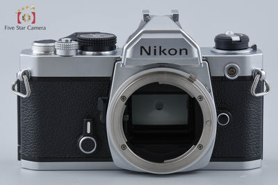 【中古】Nikon ニコン FM シルバー 前期 フィルム一眼レフカメラ