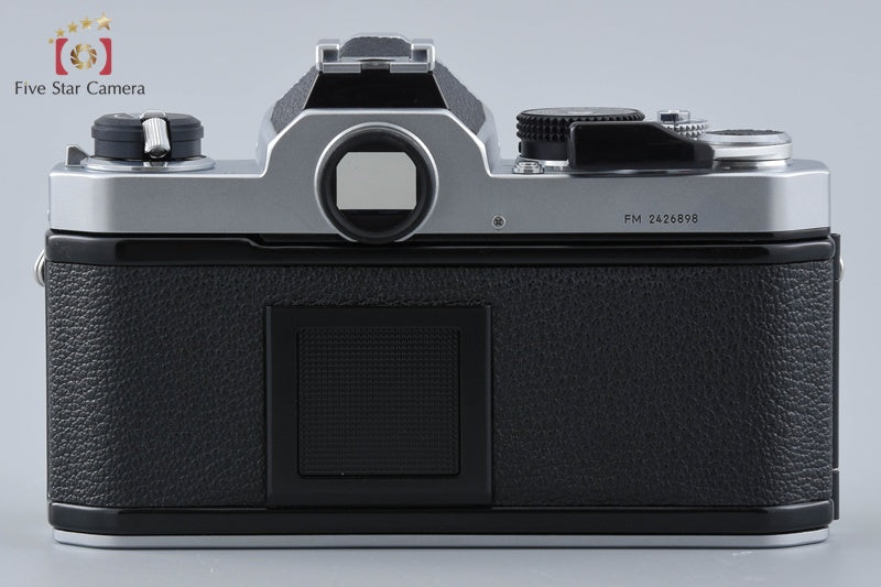 中古】Nikon ニコン FM シルバー 前期 フィルム一眼レフカメラ – Five