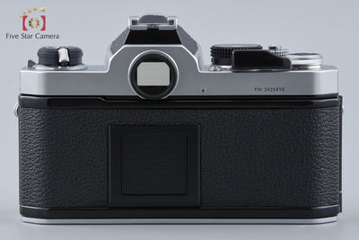 【中古】Nikon ニコン FM シルバー 前期 フィルム一眼レフカメラ