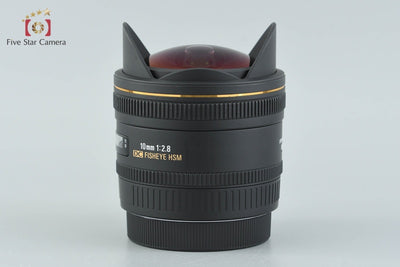 【中古】SIGMA シグマ 10mm f/2.8 EX DC FISHEYE HSM キヤノン用