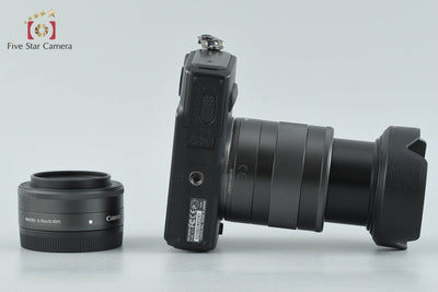 【中古】Canon キヤノン EOS M ダブルレンズキット ブラック
