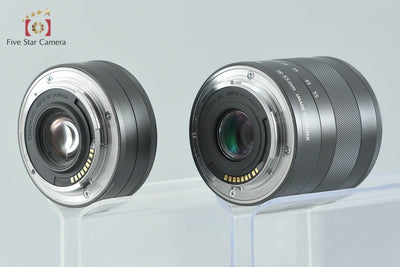 【中古】Canon キヤノン EOS M ダブルレンズキット ブラック