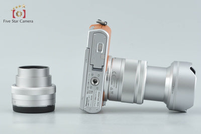 【中古】Panasonic パナソニック LUMIX DMC-GF7 ダブルズームレンズキット ブラウン シャッター回数僅少 元箱付き