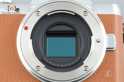 【中古】Panasonic パナソニック LUMIX DMC-GF7 ダブルズームレンズキット ブラウン シャッター回数僅少 元箱付き