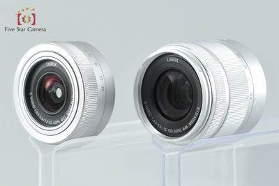 【中古】Panasonic パナソニック LUMIX DMC-GF7 ダブルズームレンズキット ブラウン シャッター回数僅少 元箱付き