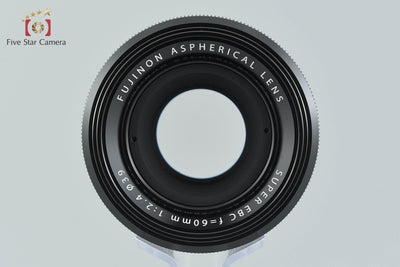 【中古】FUJIFILM 富士フイルム XF 60mm f/2.4 R Macro Aspherical 元箱付き
