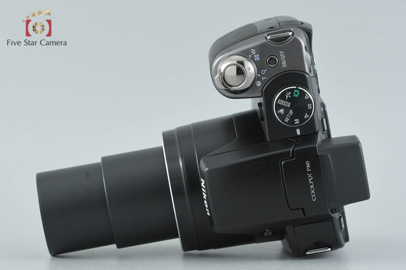 中古】Nikon ニコン COOLPIX P80 ブラック コンパクトデジタルカメラ