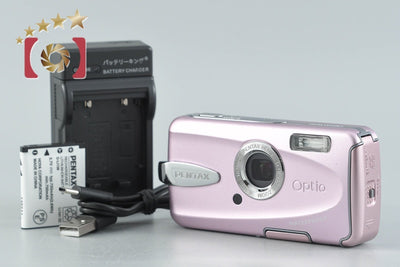 【中古】PENTAX ペンタックス Optio W30 ピンク 防水デジタルカメラ