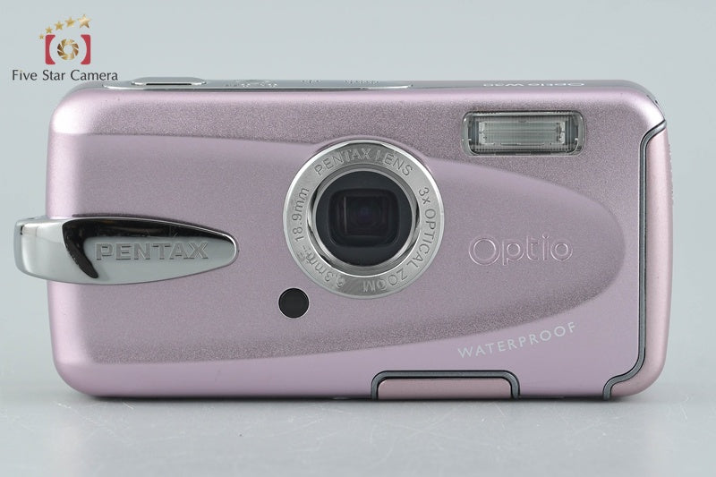 【動作確認済】PENTAX Optio W30 防水 ピンク 18939107 中古】PENTAX ペンタックス Optio W30 ピンク 防水デジタルカメラ