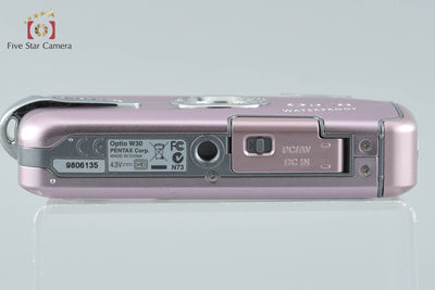 【中古】PENTAX ペンタックス Optio W30 ピンク 防水デジタルカメラ