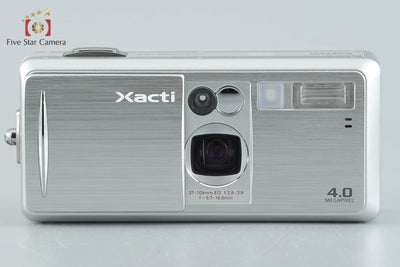 【中古】SANYO 三洋電機 Xacti DSC-J4 シルバー コンパクトデジタルカメラ